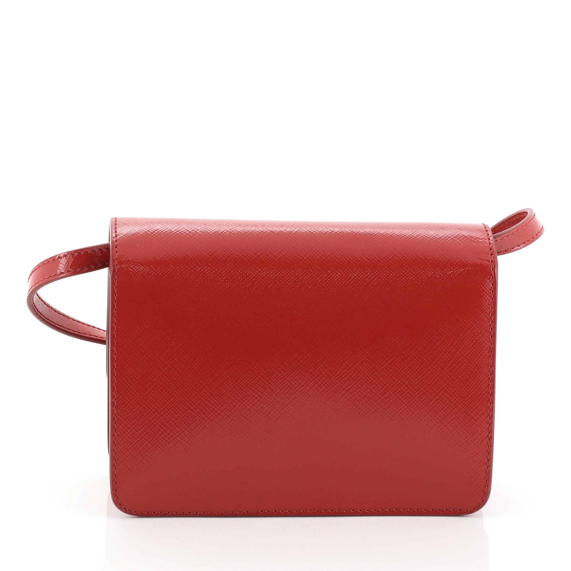 Crossbody Bag Vernice Saffiano Leather Mini