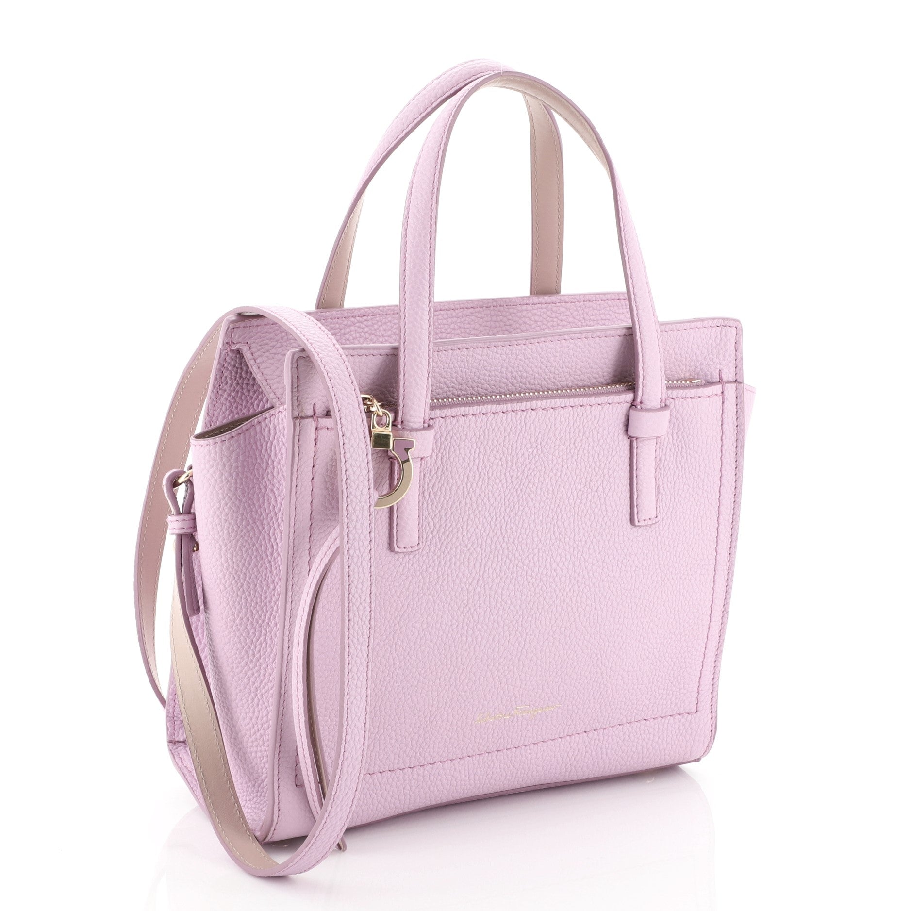 Amy Tote Pebbled Leather Mini