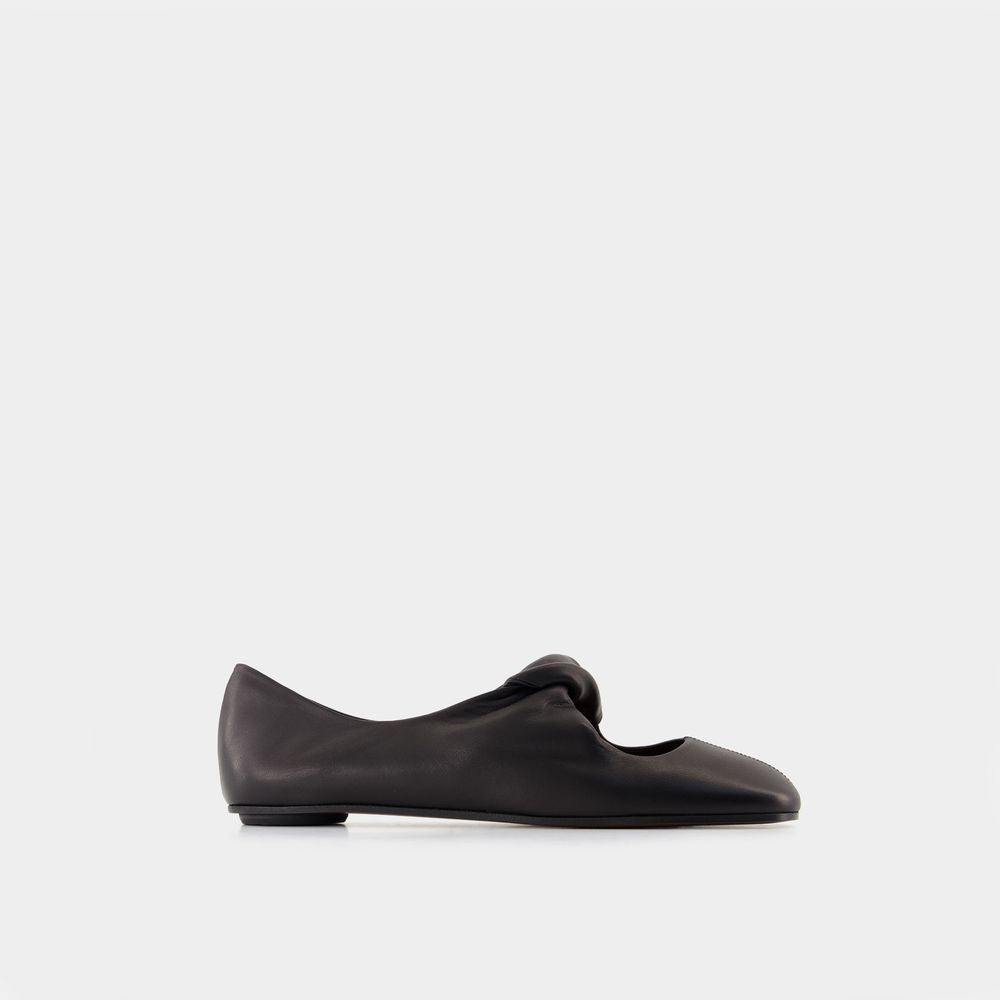 Women's Ballerinas - Alexander McQueen - Leather - Black