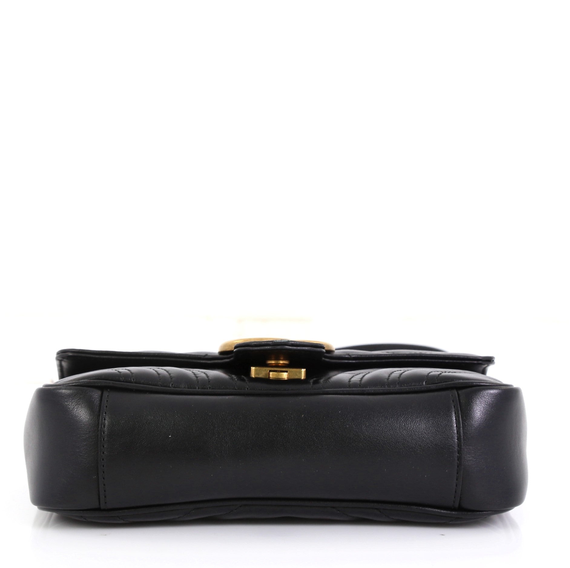GG Marmont Flap Bag Matelasse Leather Mini