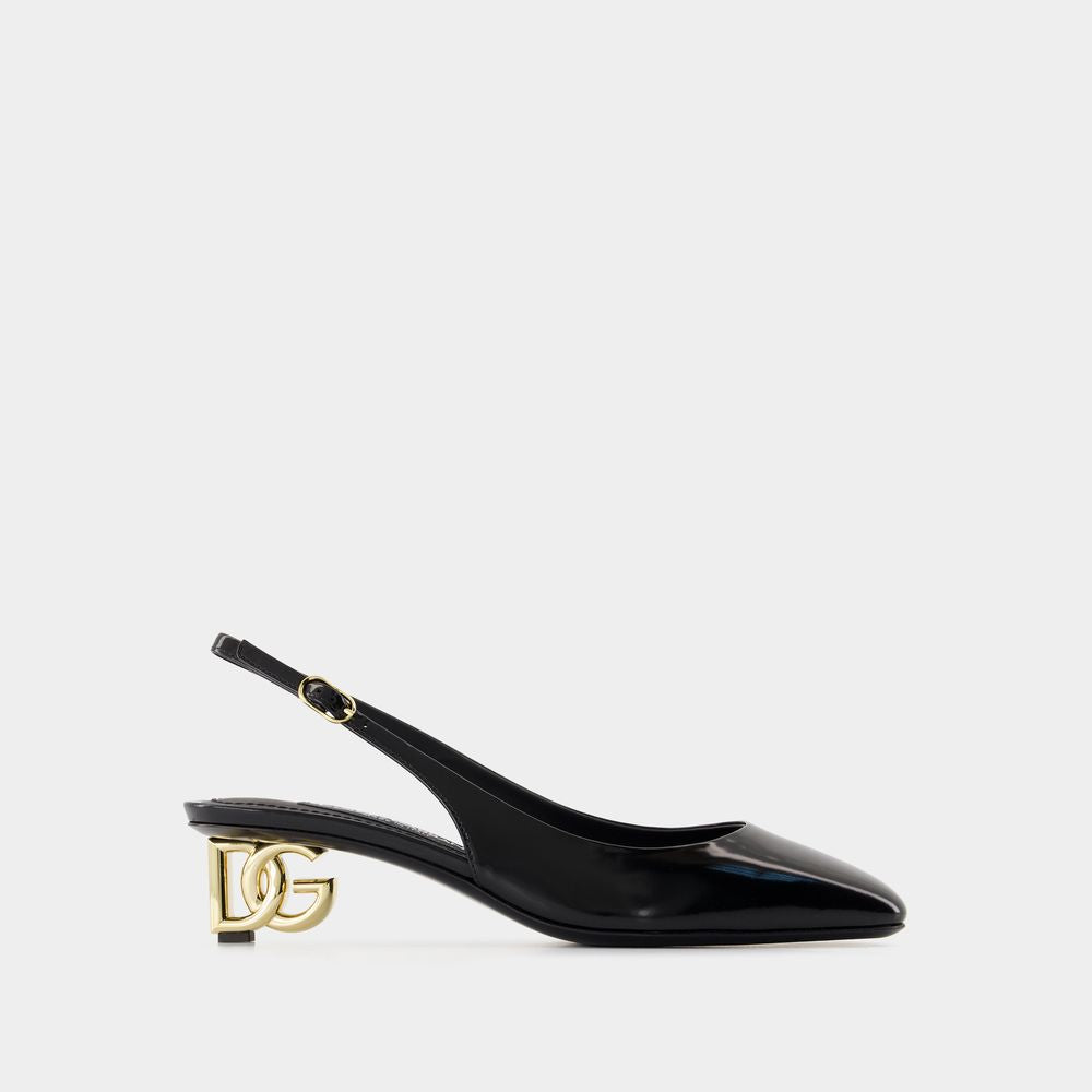 Women's Pumps - Dolce&Gabbana - Leather - Black