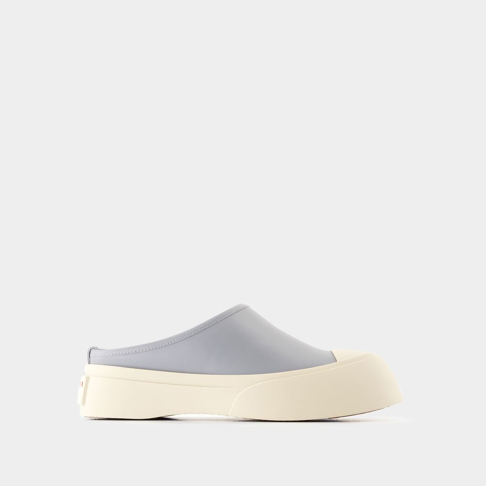 Women's Sneakers - Marni - Leather - Blue