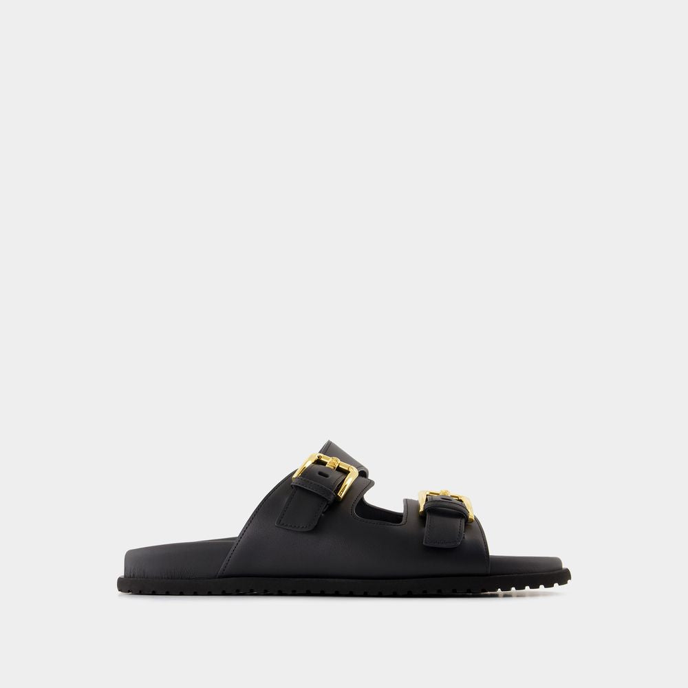 Women's Sandals - Dolce&Gabbana - Leather - Black