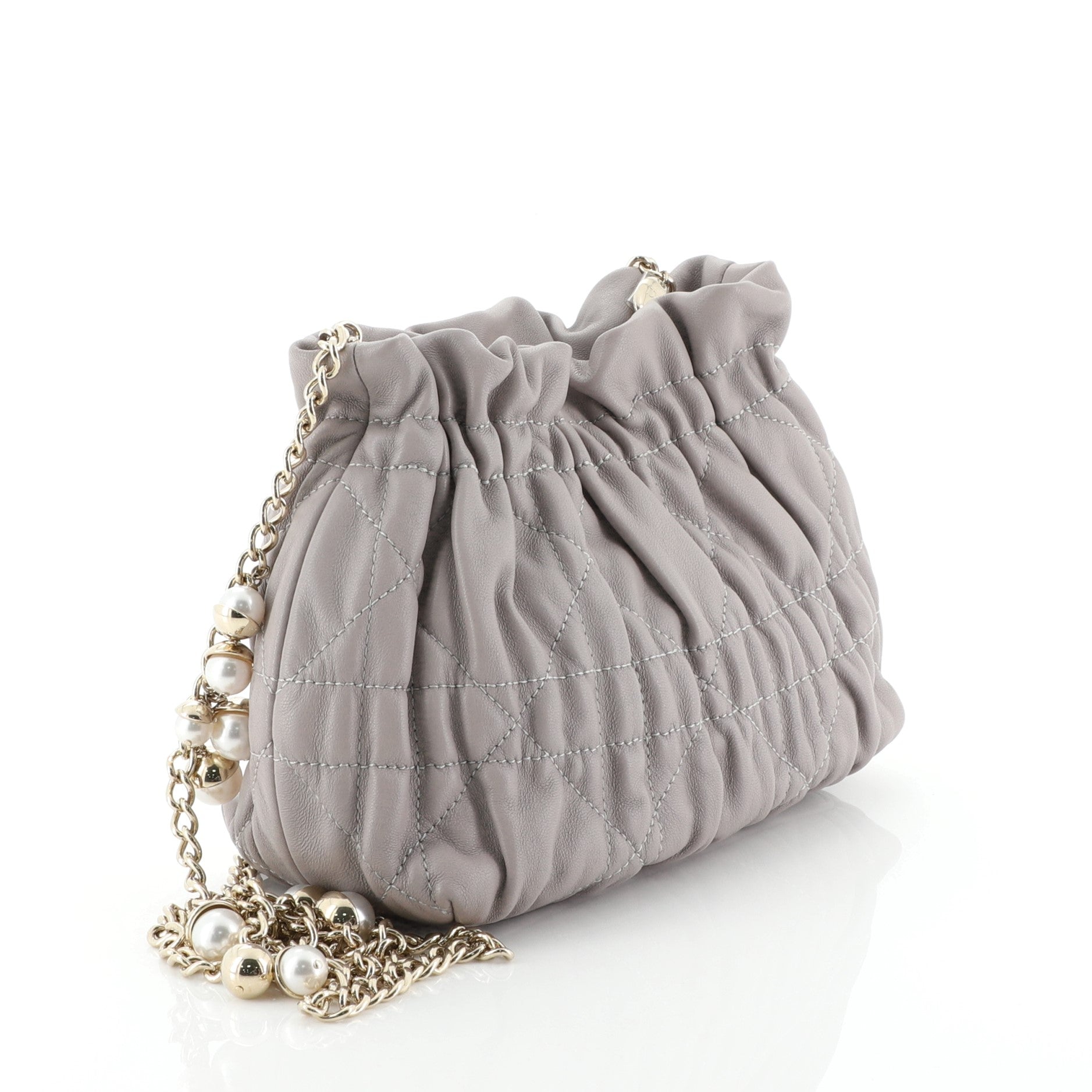 Delices Mini Bag Cannage Quilt Leather
