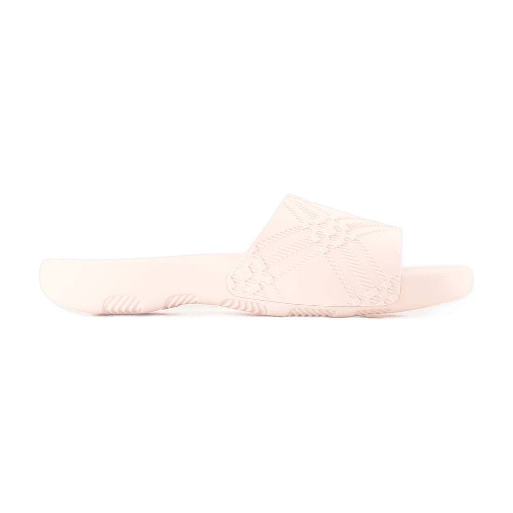Women's Dive Sandals - Burberry - Synthetic - Pink