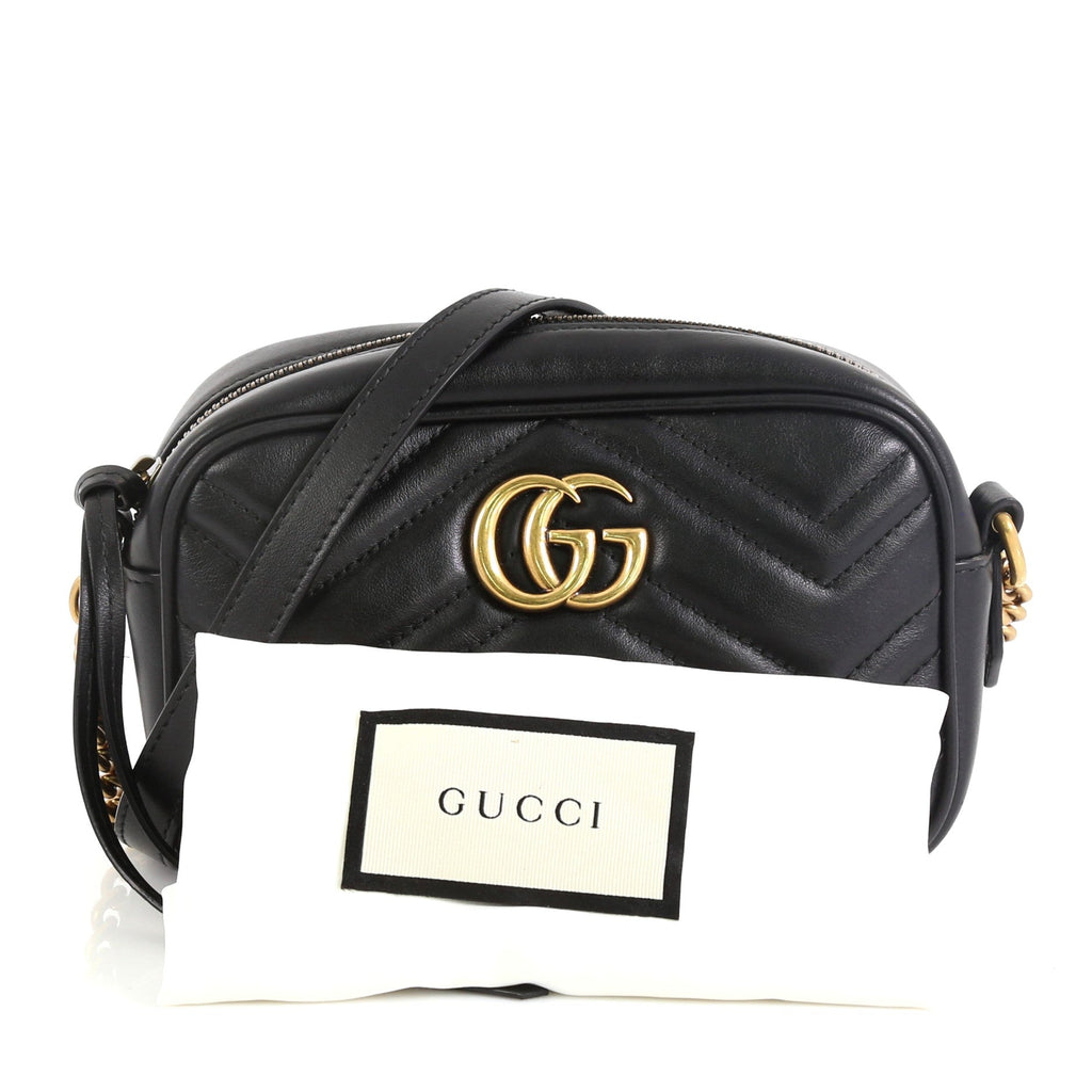 GG Marmont Shoulder Bag Matelasse Leather Mini