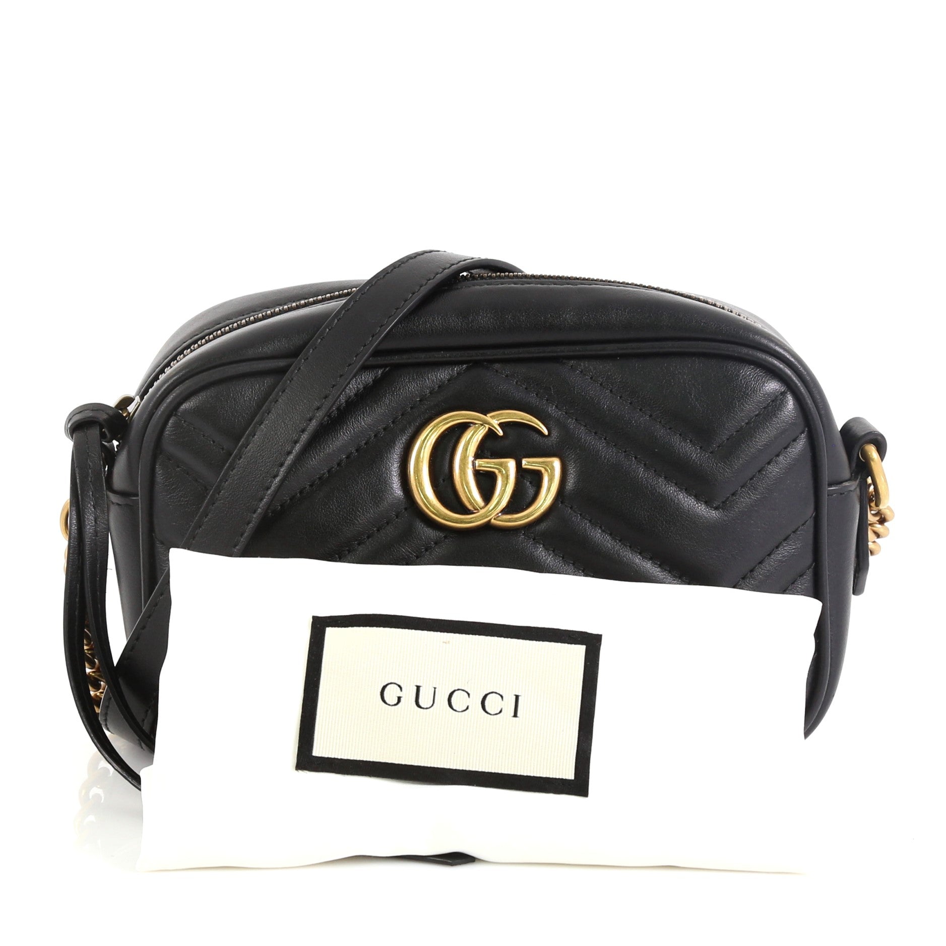 GG Marmont Shoulder Bag Matelasse Leather Mini