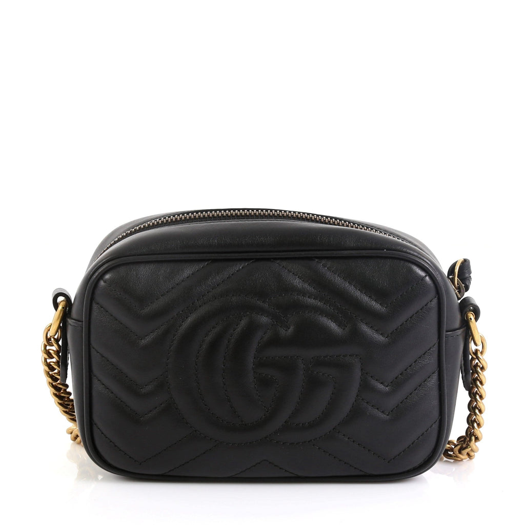 GG Marmont Shoulder Bag Matelasse Leather Mini