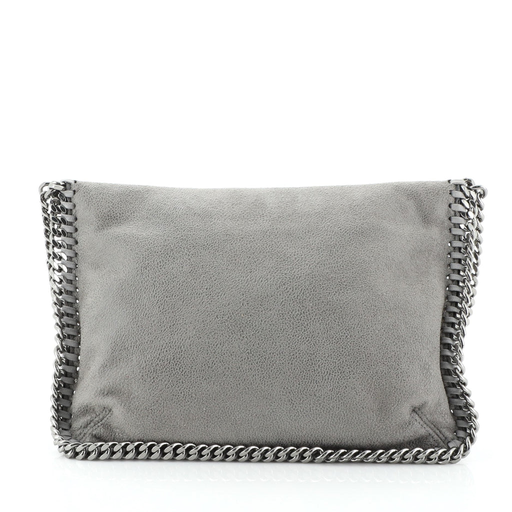 Falabella Fold Over Flap Crossbody Bag Shaggy Deer Mini