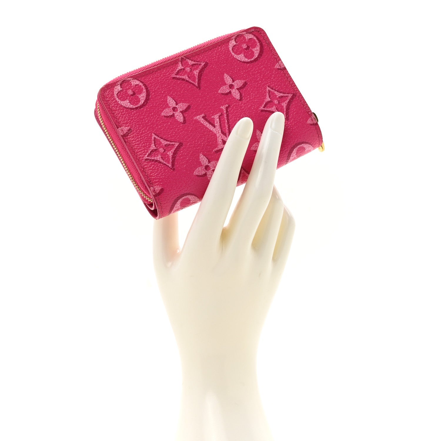 Monogram Fall for You Lou Wallet Fuchsia