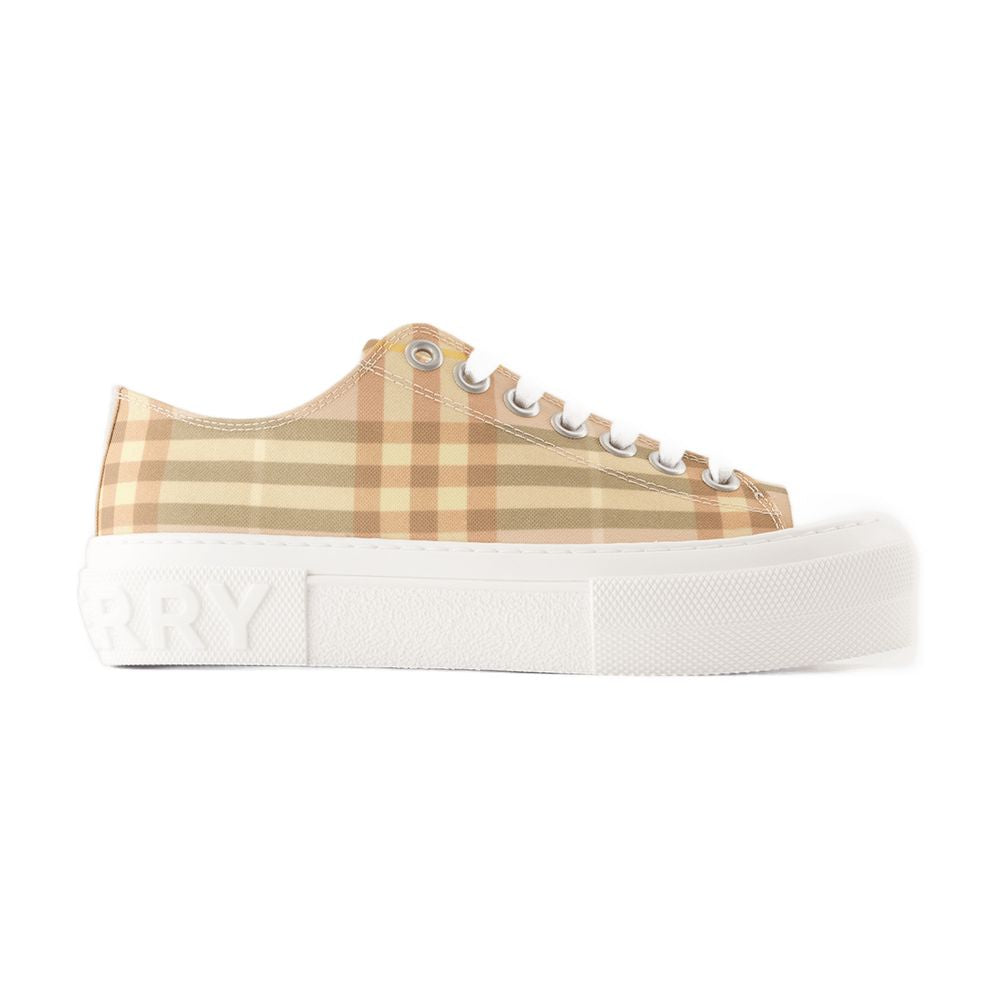 Lf Jack Low Sneakers - Burberry - Synthetic - Beige