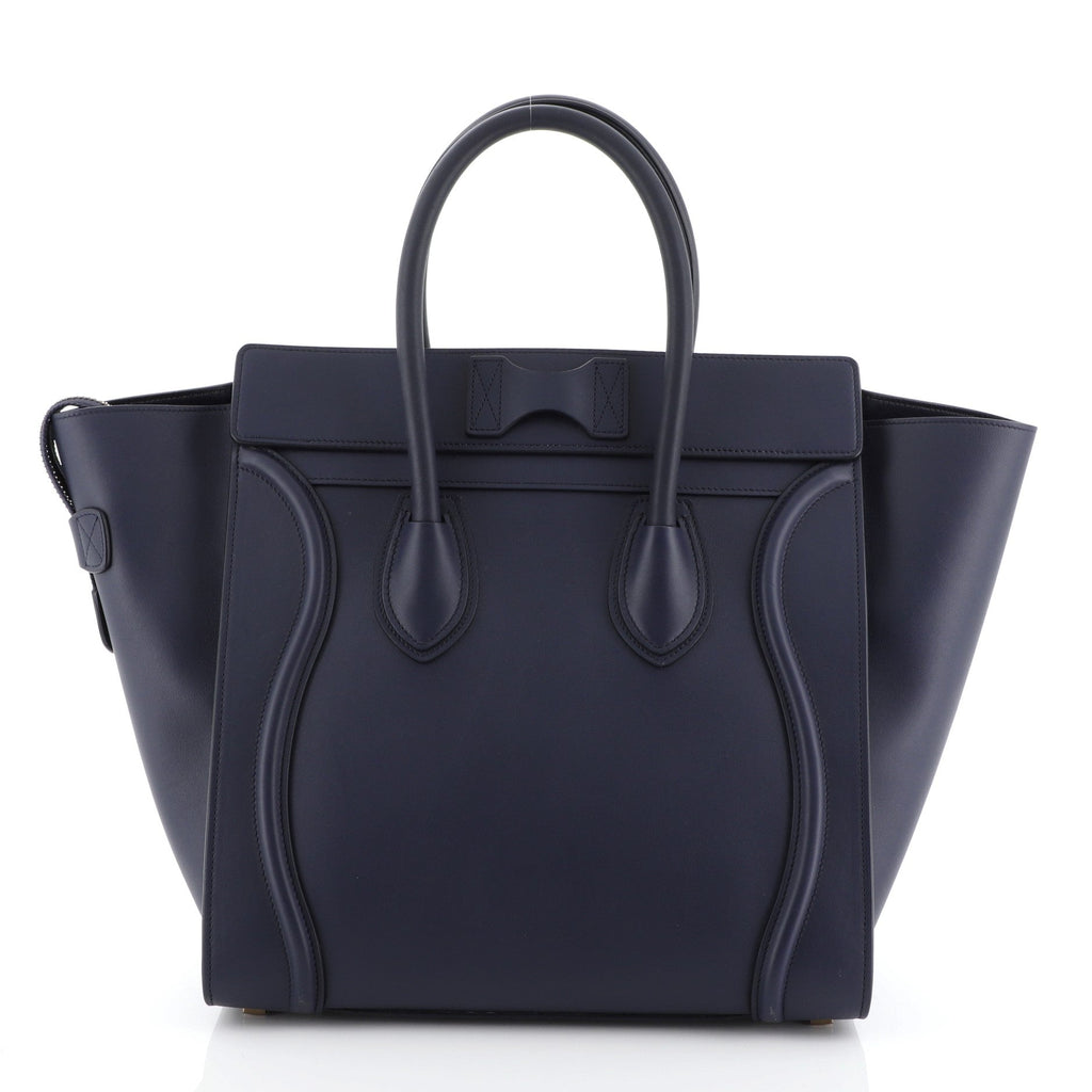 Luggage Handbag Smooth Leather Mini