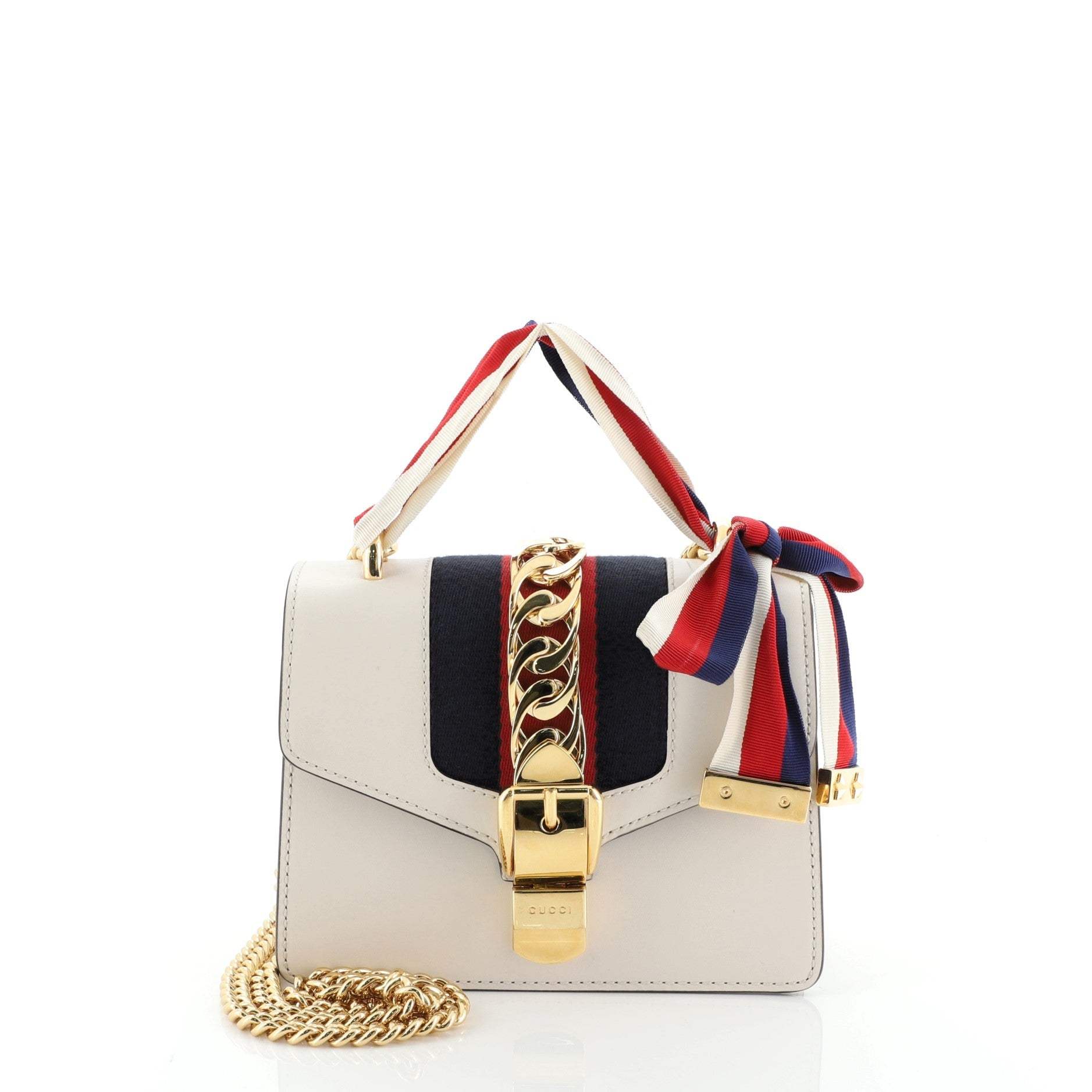 Sylvie Chain Shoulder Bag Leather Mini
