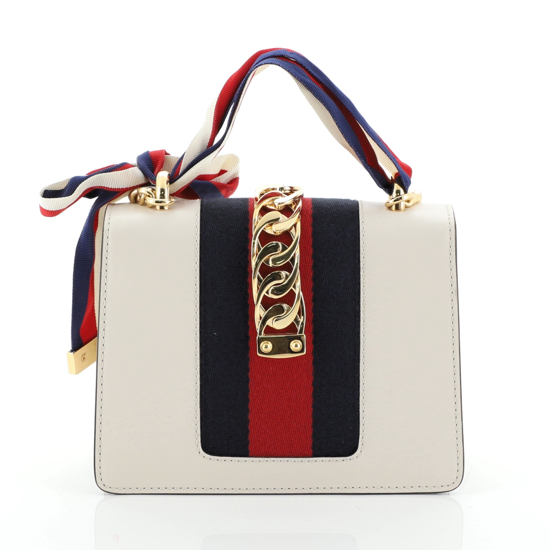 Sylvie Chain Shoulder Bag Leather Mini