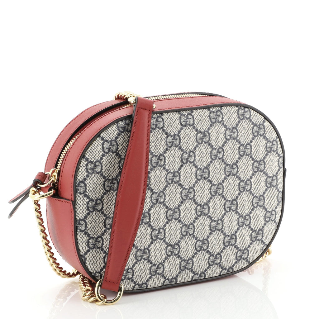 Chain Crossbody Bag GG Coated Canvas Mini