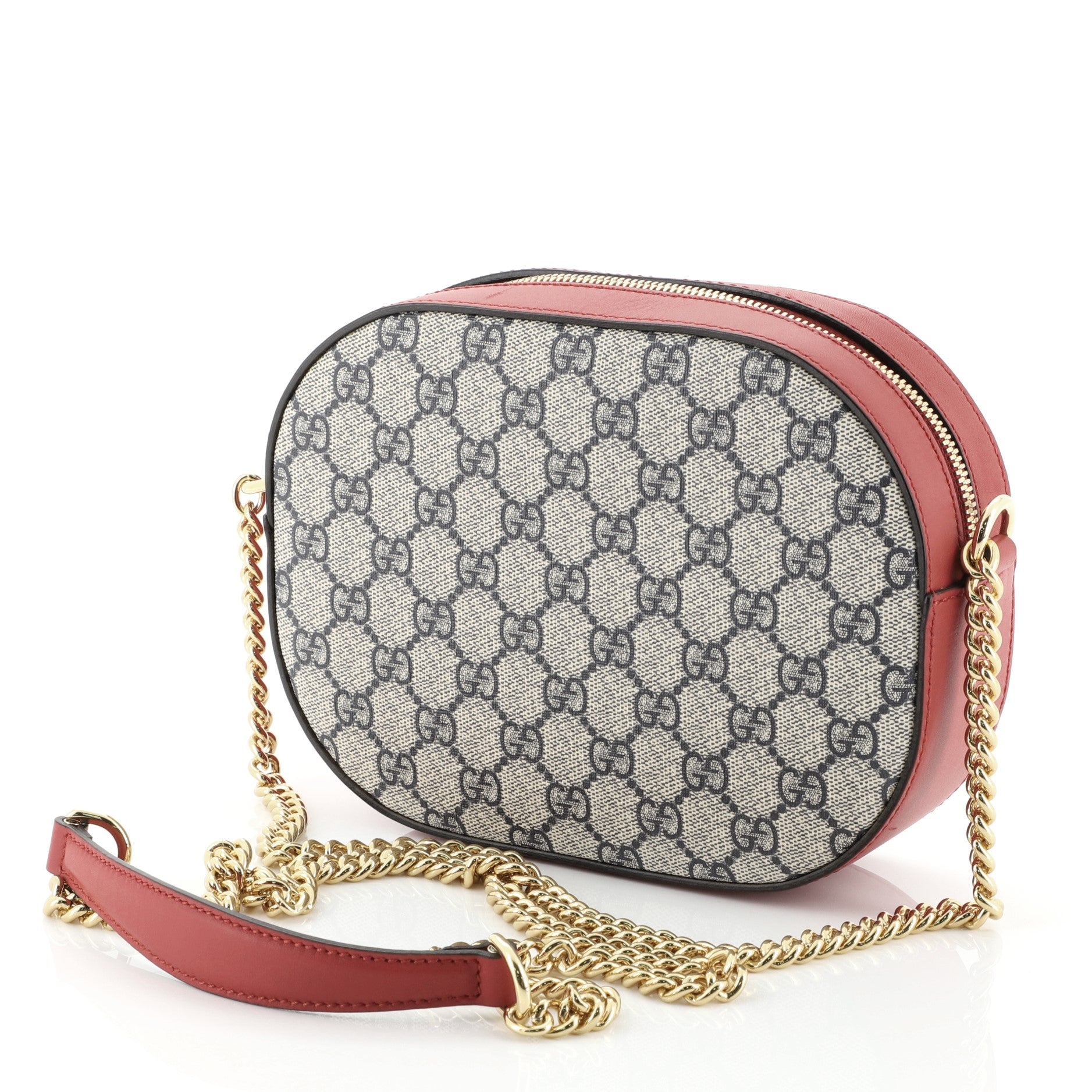 Chain Crossbody Bag GG Coated Canvas Mini