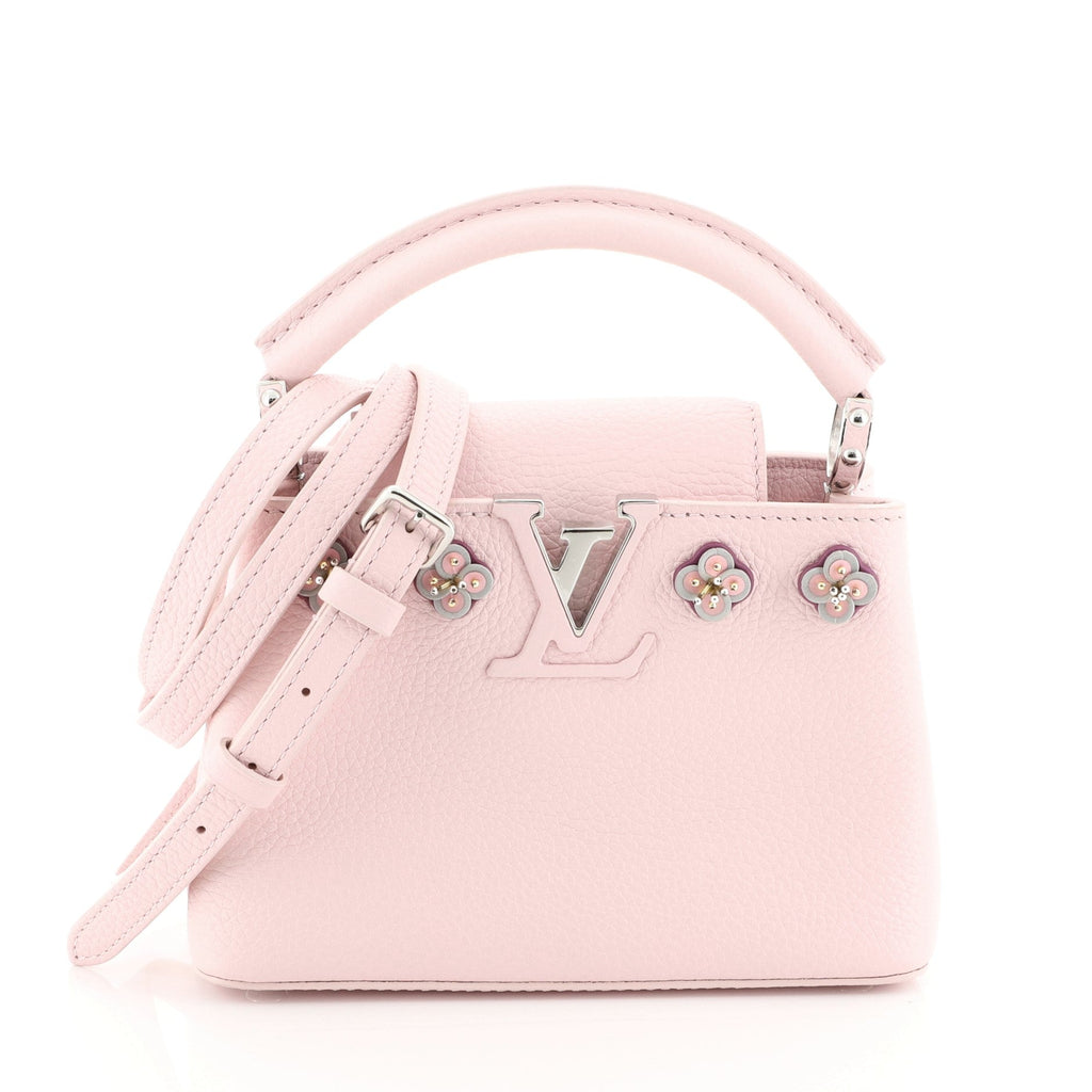 Capucines Handbag Embellished Leather Mini