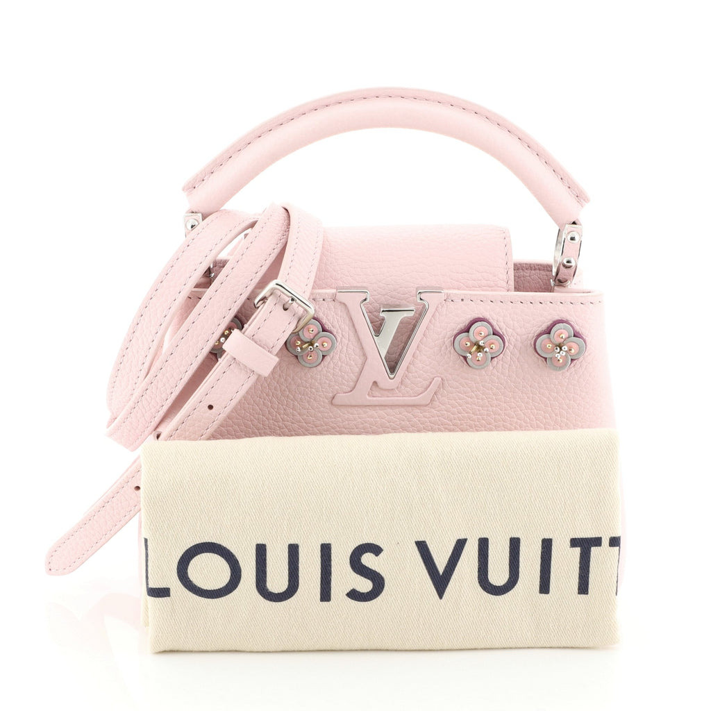 Capucines Handbag Embellished Leather Mini