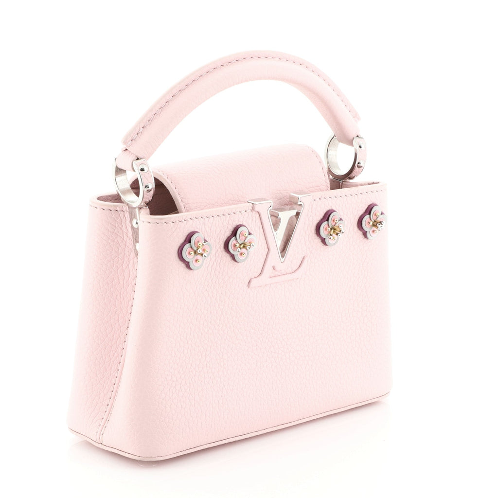Capucines Handbag Embellished Leather Mini