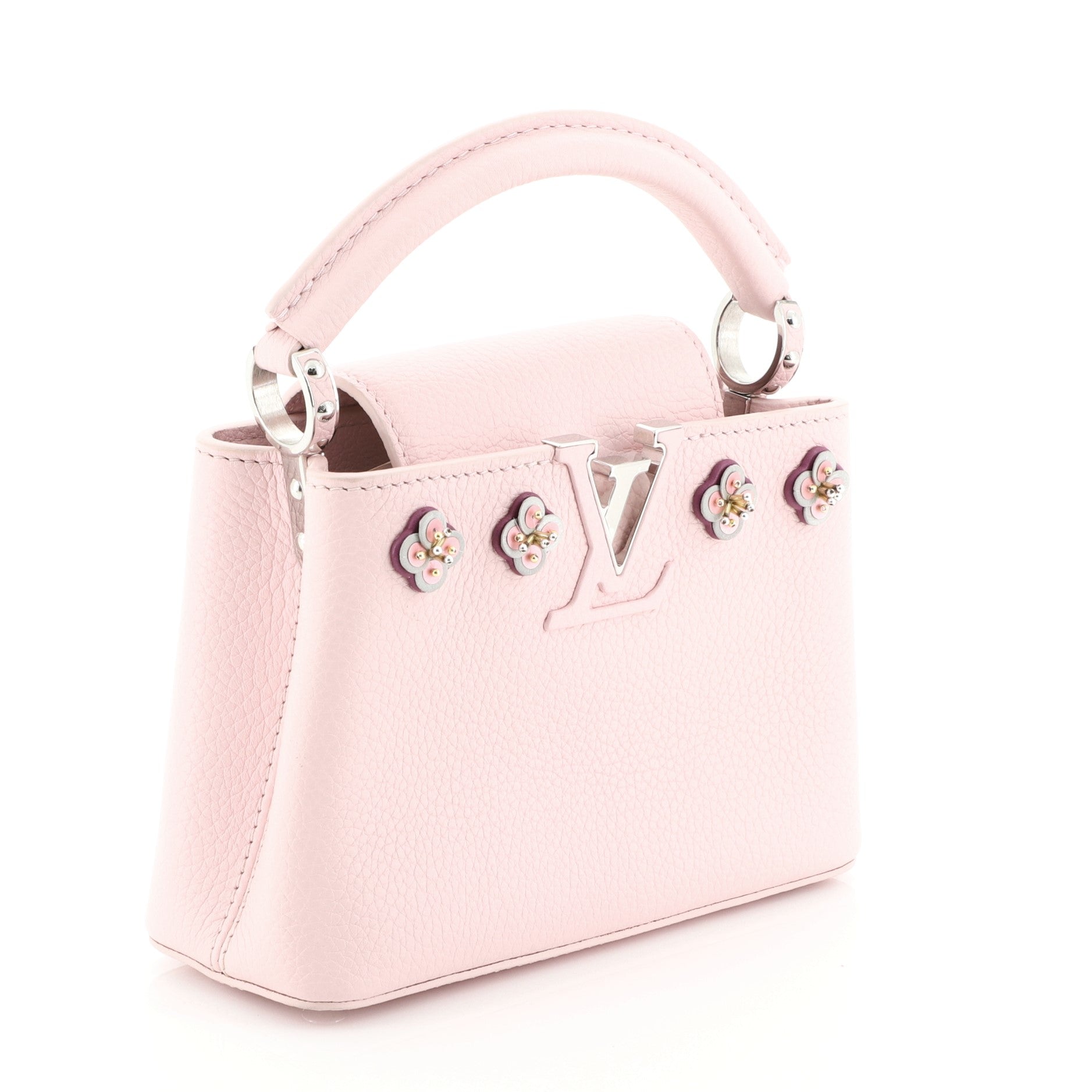 Capucines Handbag Embellished Leather Mini