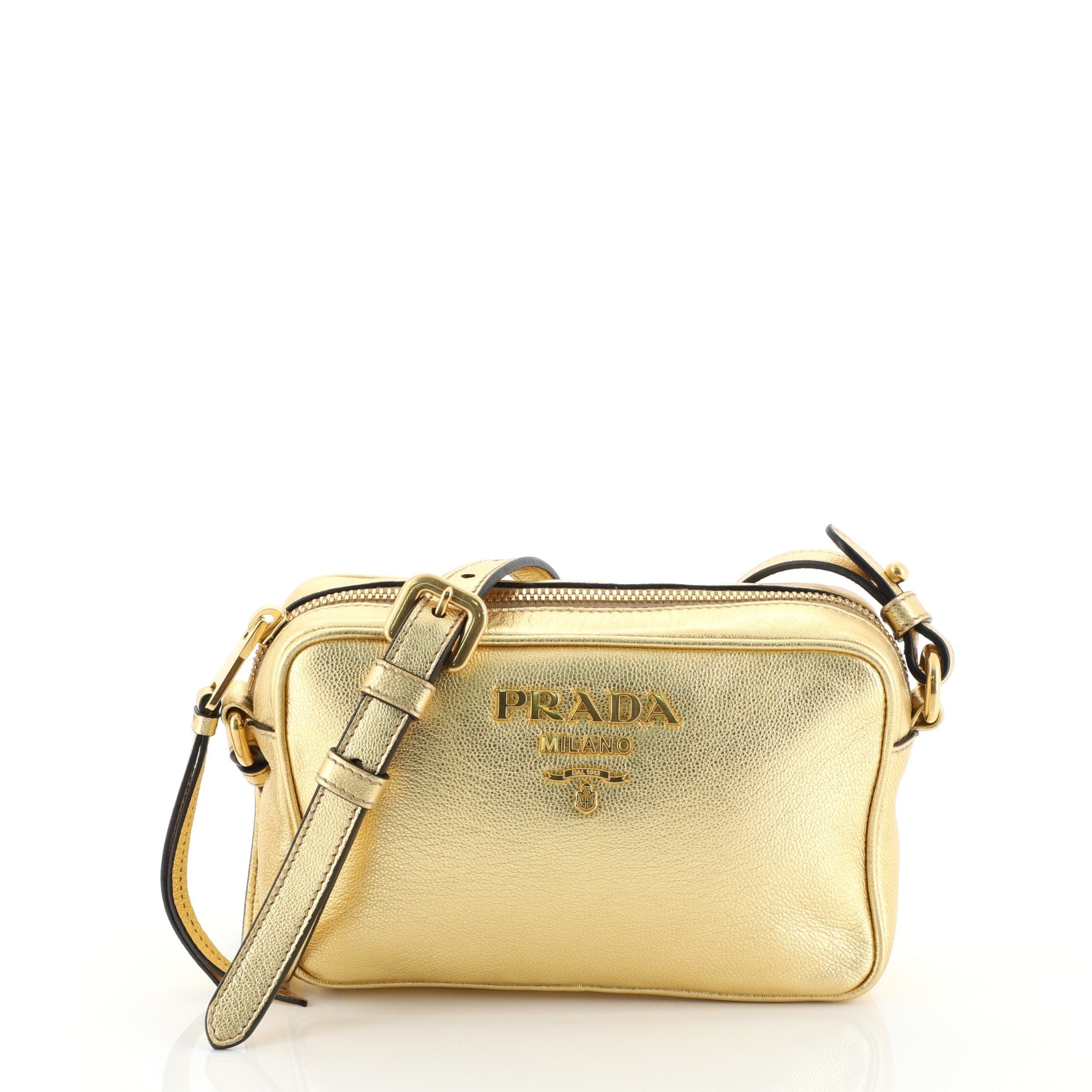 Zip Crossbody Bag Vitello Daino Mini
