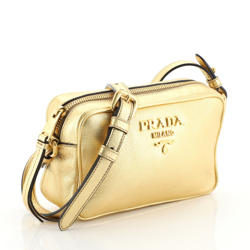 Zip Crossbody Bag Vitello Daino Mini