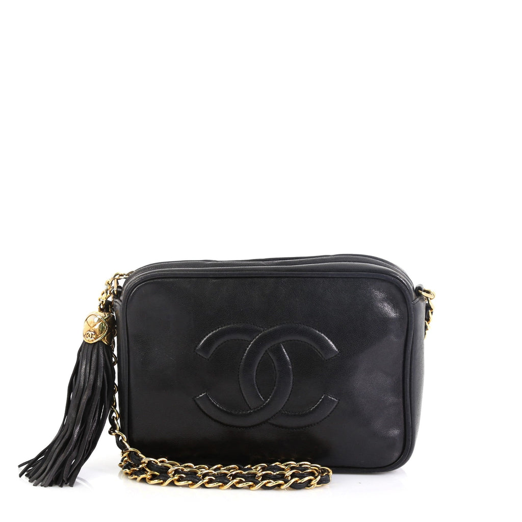 Vintage Timeless Camera Tassel Bag Lambskin Mini