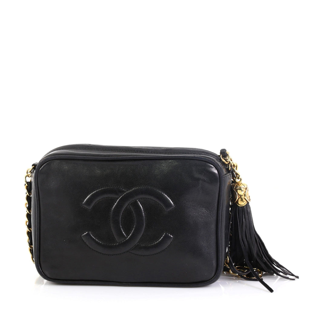 Vintage Timeless Camera Tassel Bag Lambskin Mini