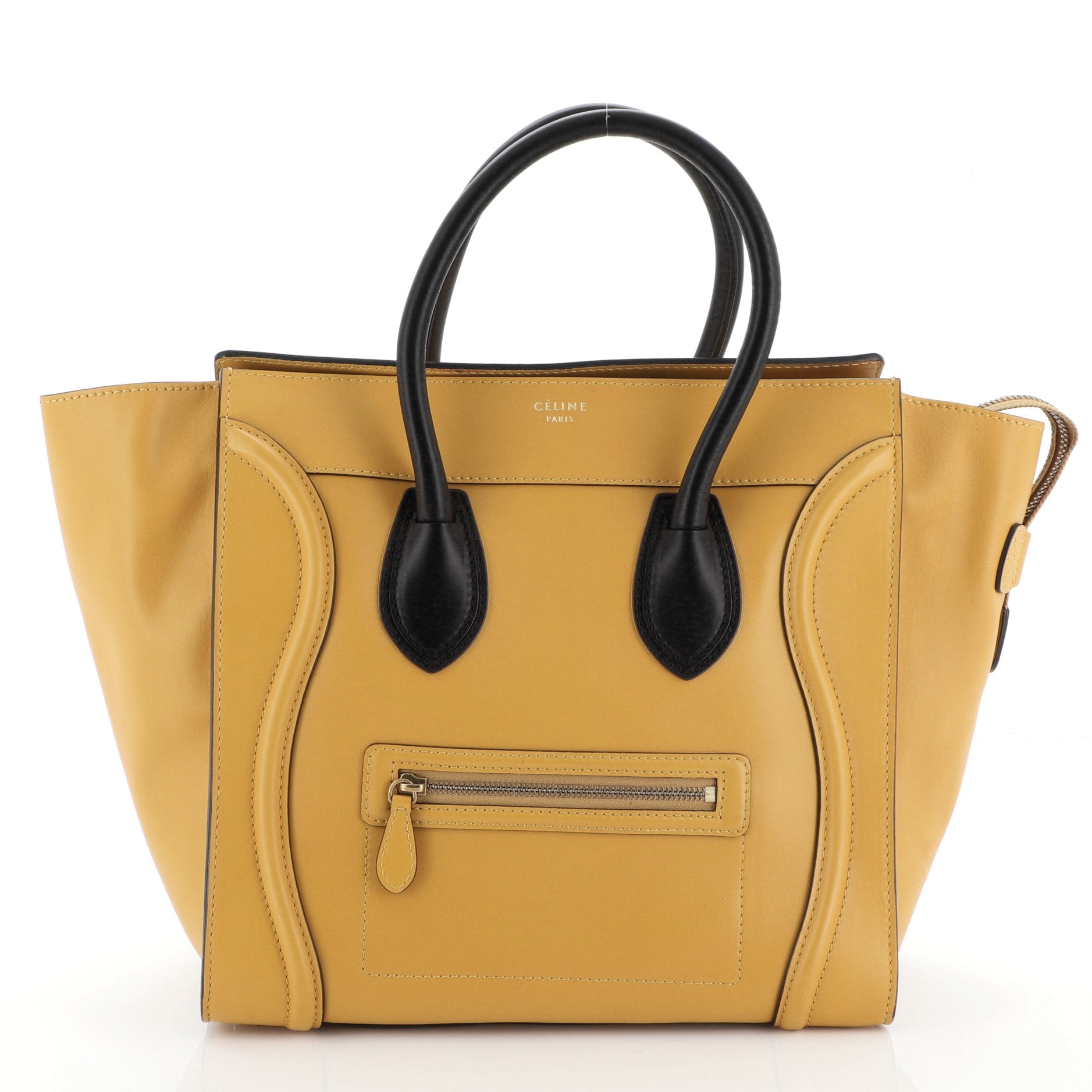 Luggage Handbag Smooth Leather Mini