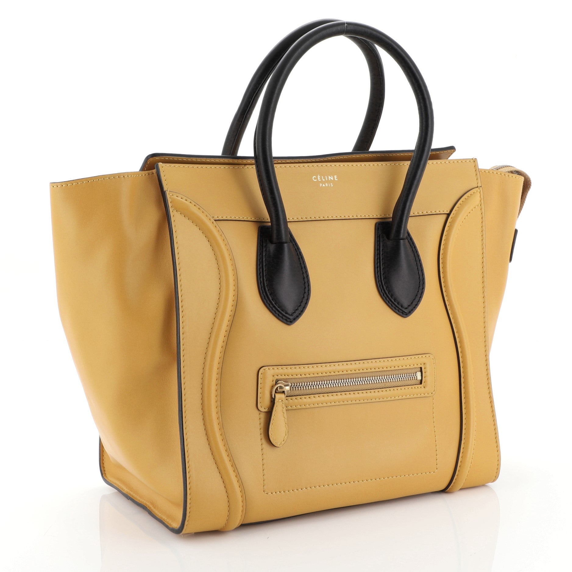 Luggage Handbag Smooth Leather Mini