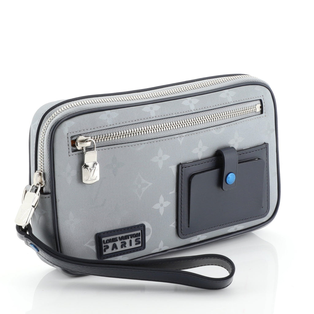 Alpha Clutch Limited Edition Monogram Satellite Canvas