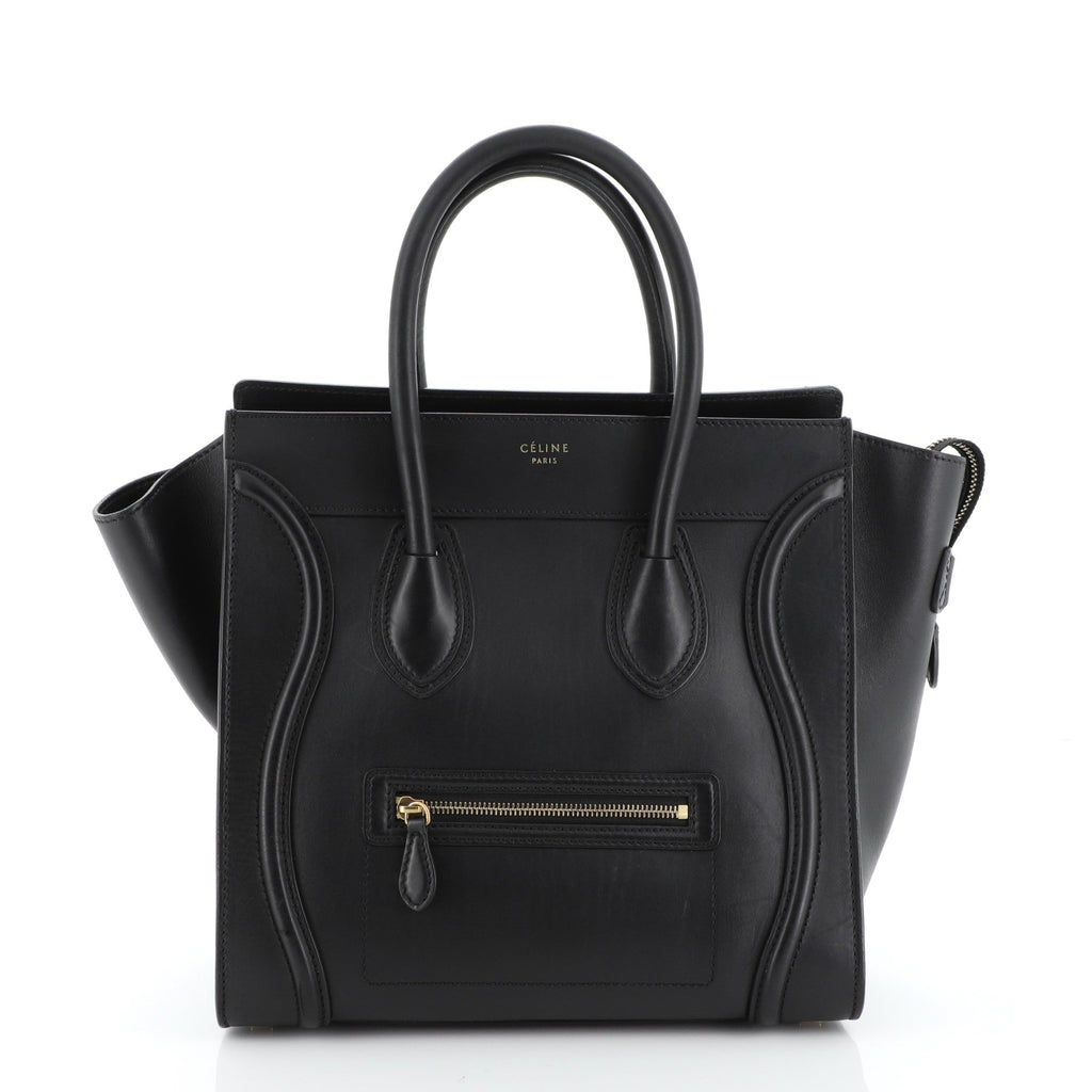 Luggage Handbag Smooth Leather Mini