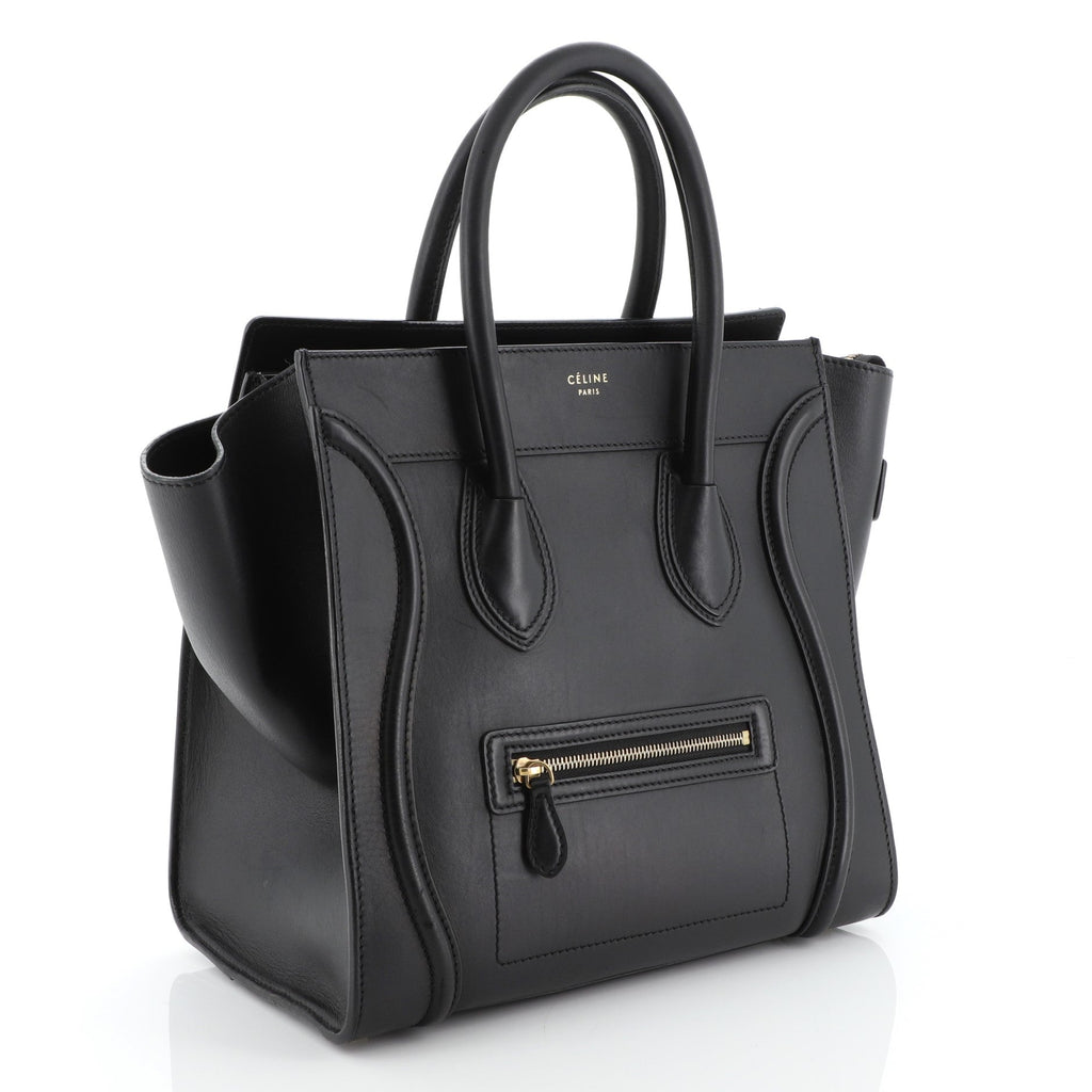 Luggage Handbag Smooth Leather Mini
