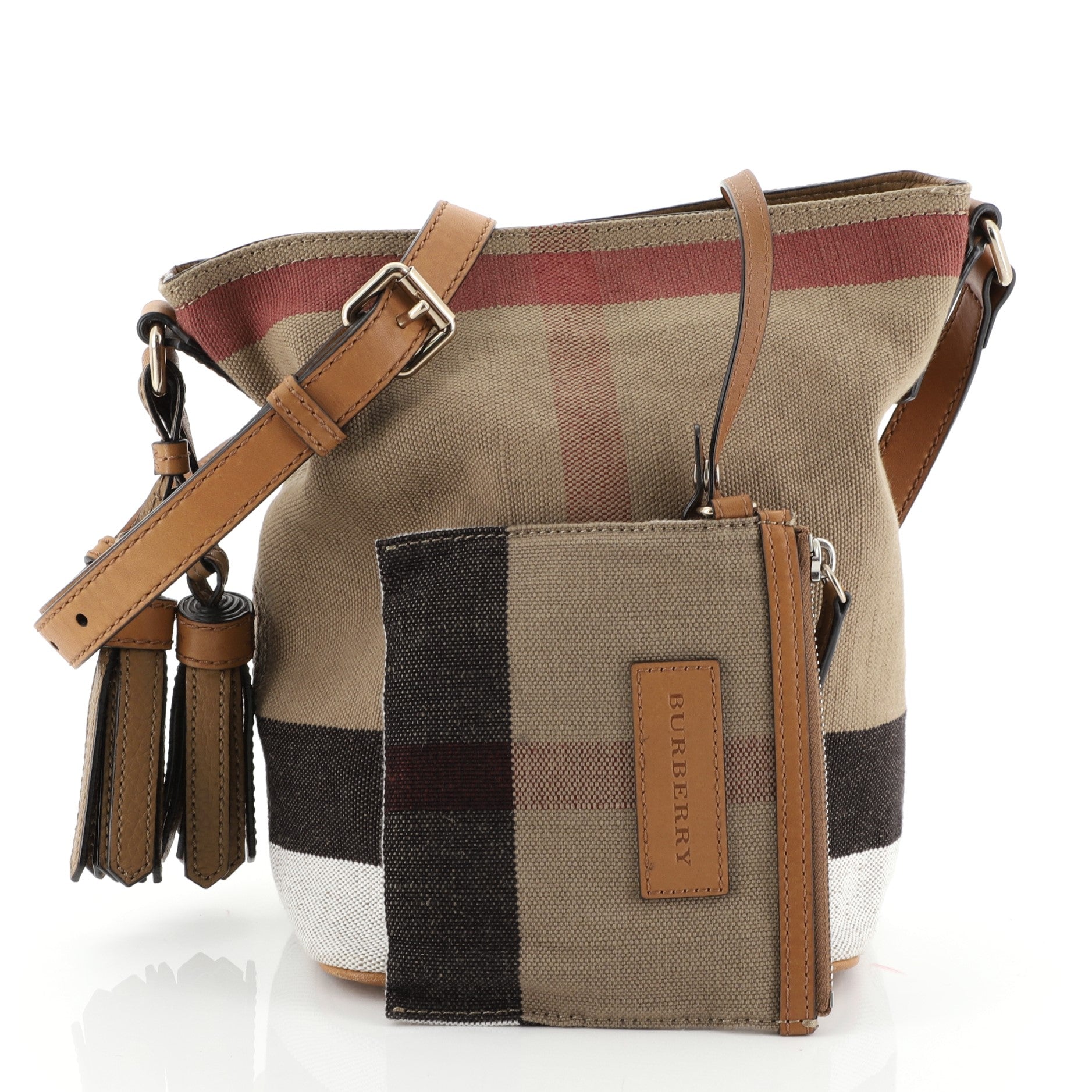 Ashby Handbag House Check Canvas Mini