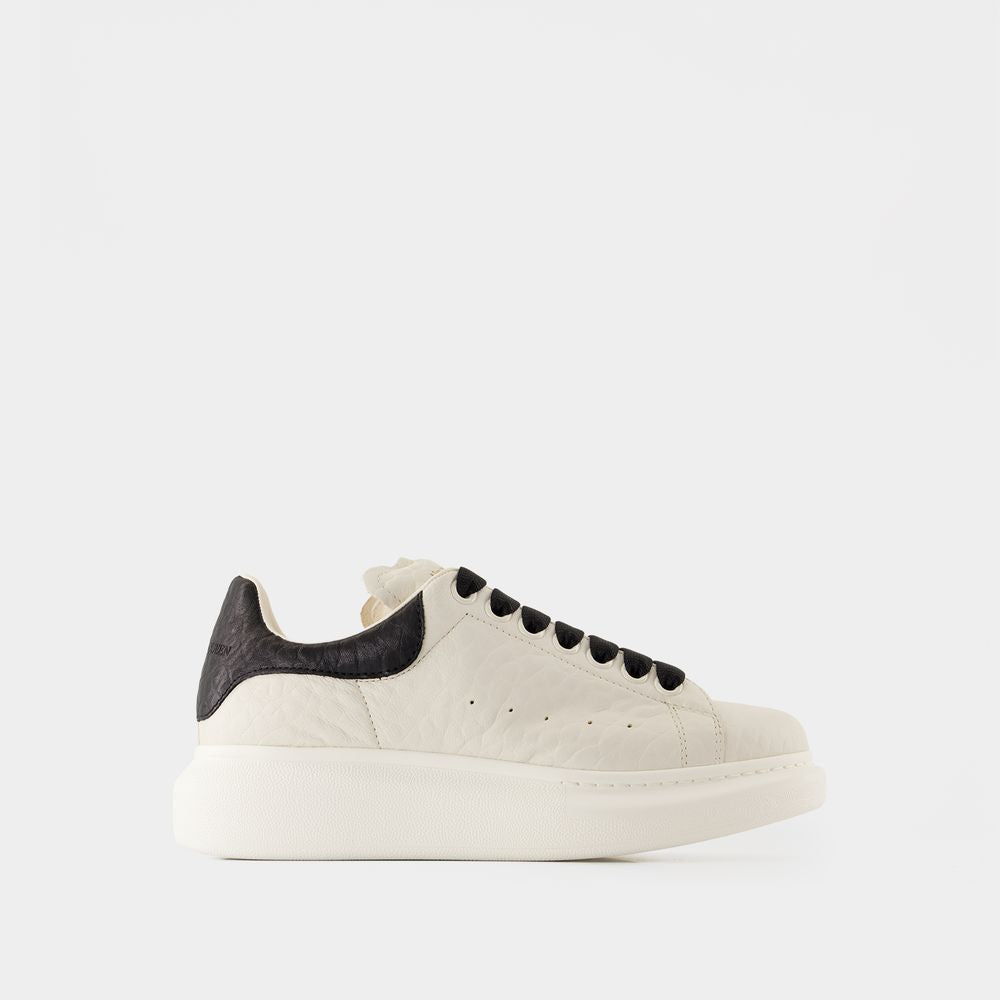 Women's Sneakers Oversized - Alexander McQueen - Leather - White