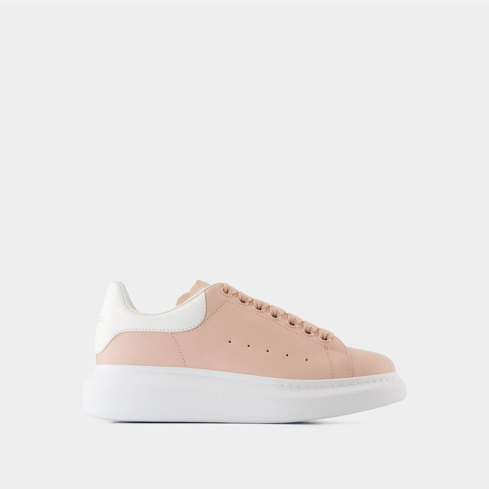 Women's Sneakers Oversized - Alexander McQueen - Leather - Pink