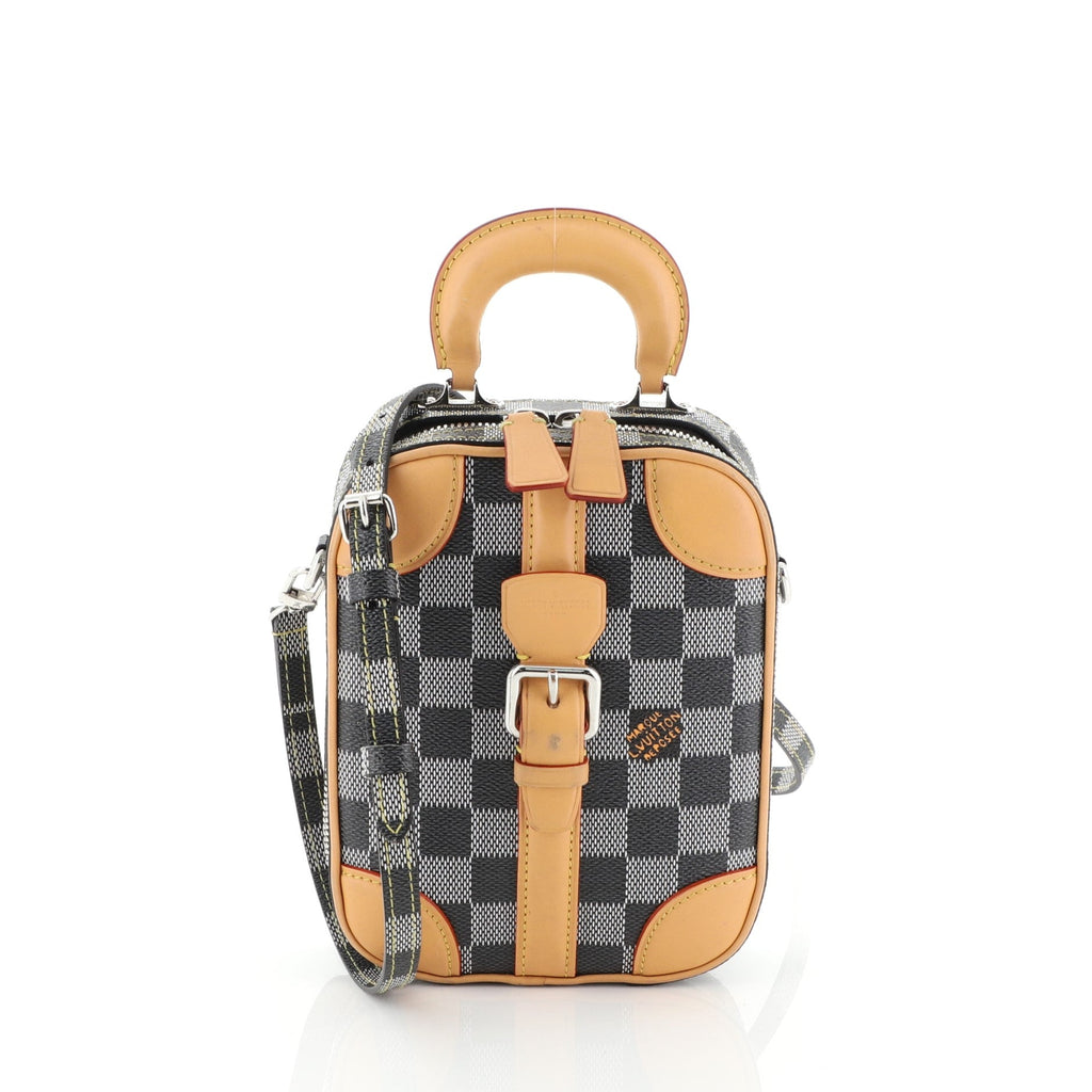 Mini Luggage Vertical Limited Edition Colored Damier