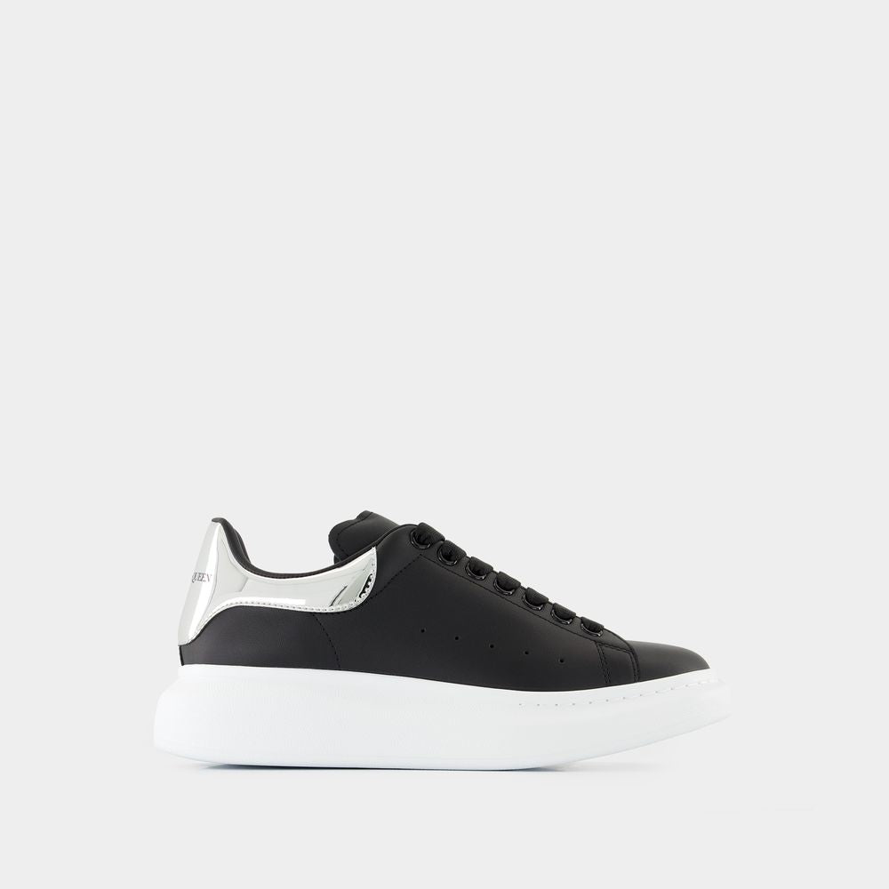 Women's Sneakers Oversized - Alexander McQueen - Leather - Black