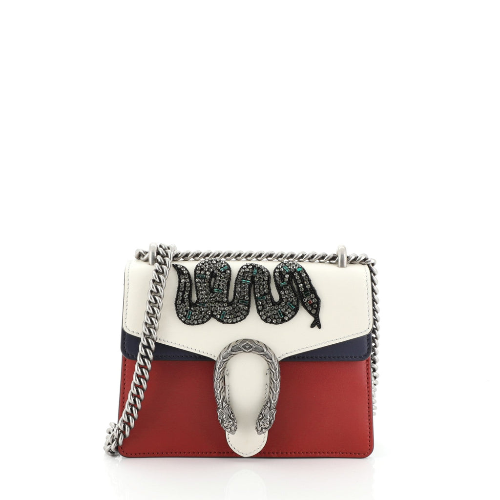 Dionysus Bag Embellished Leather Mini