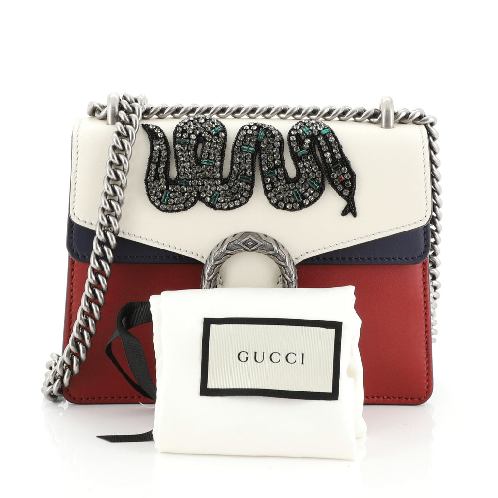 Dionysus Bag Embellished Leather Mini