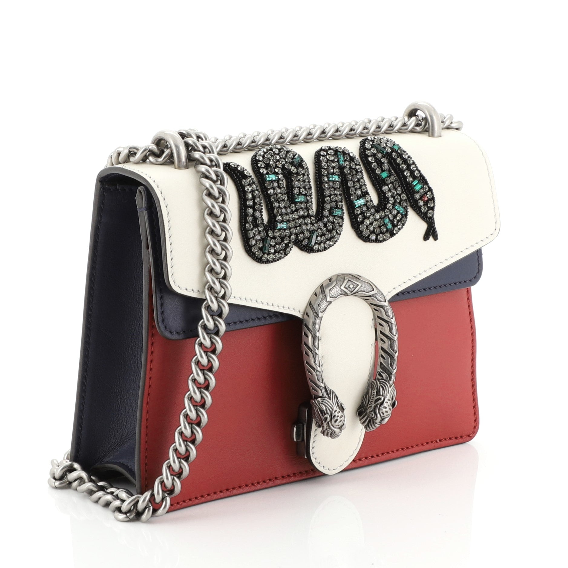 Dionysus Bag Embellished Leather Mini