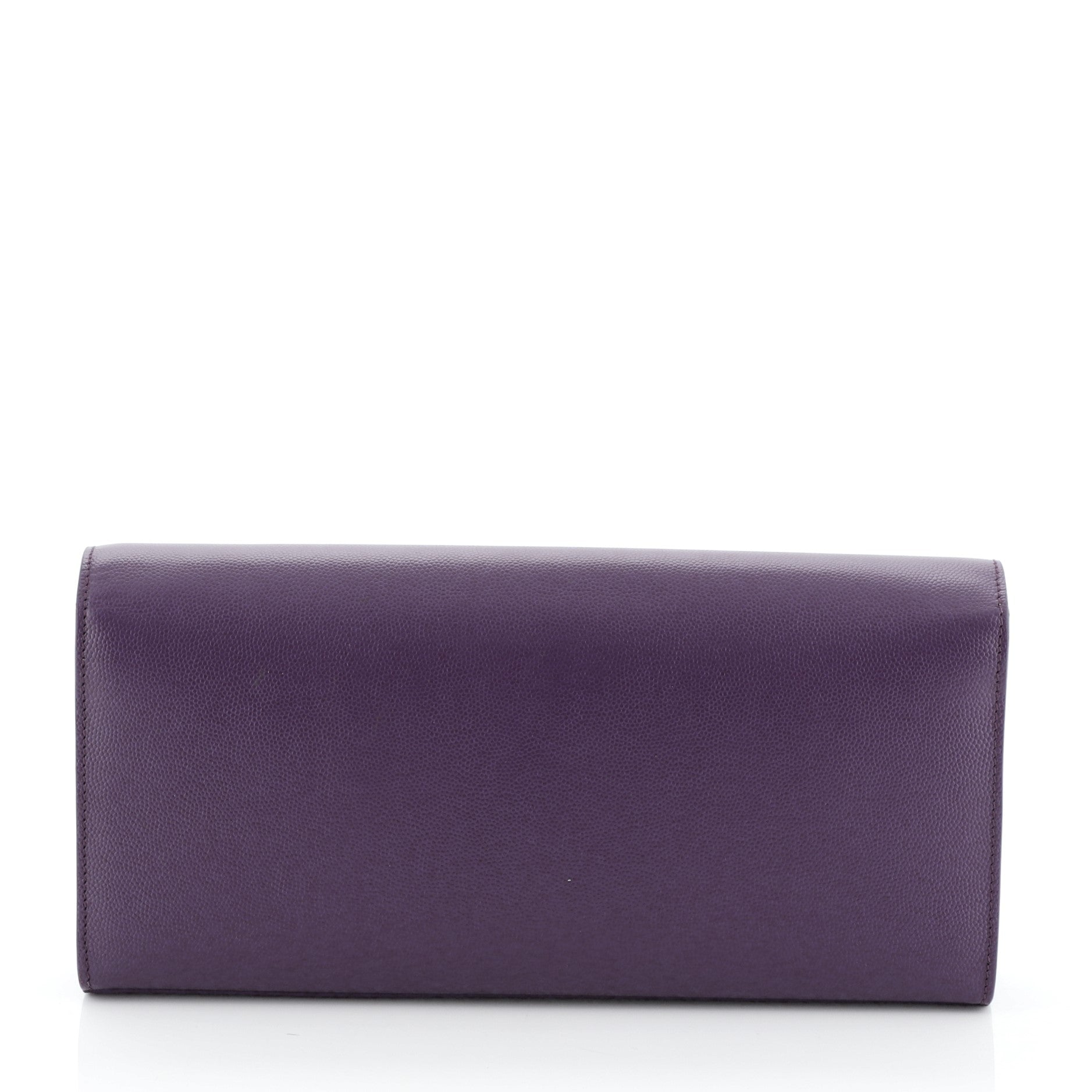 Classic Monogram Clutch Leather Long