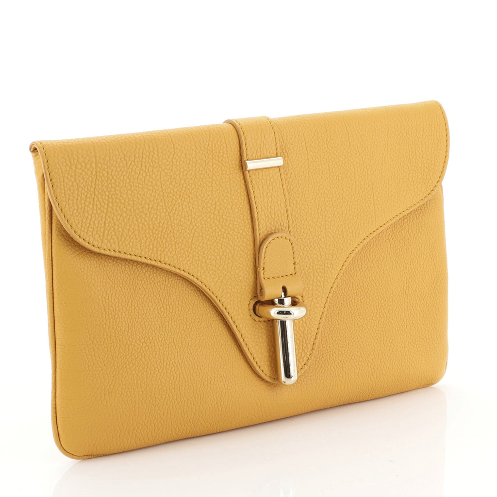 Tube S Clutch Leather