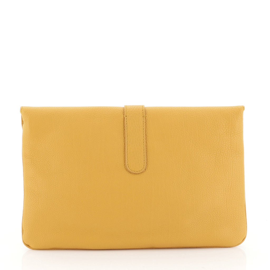 Tube S Clutch Leather