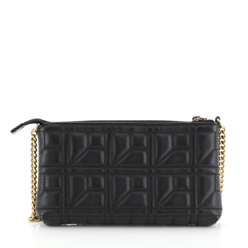 Pearly GG Marmont Shoulder Bag Matelasse Leather Mini