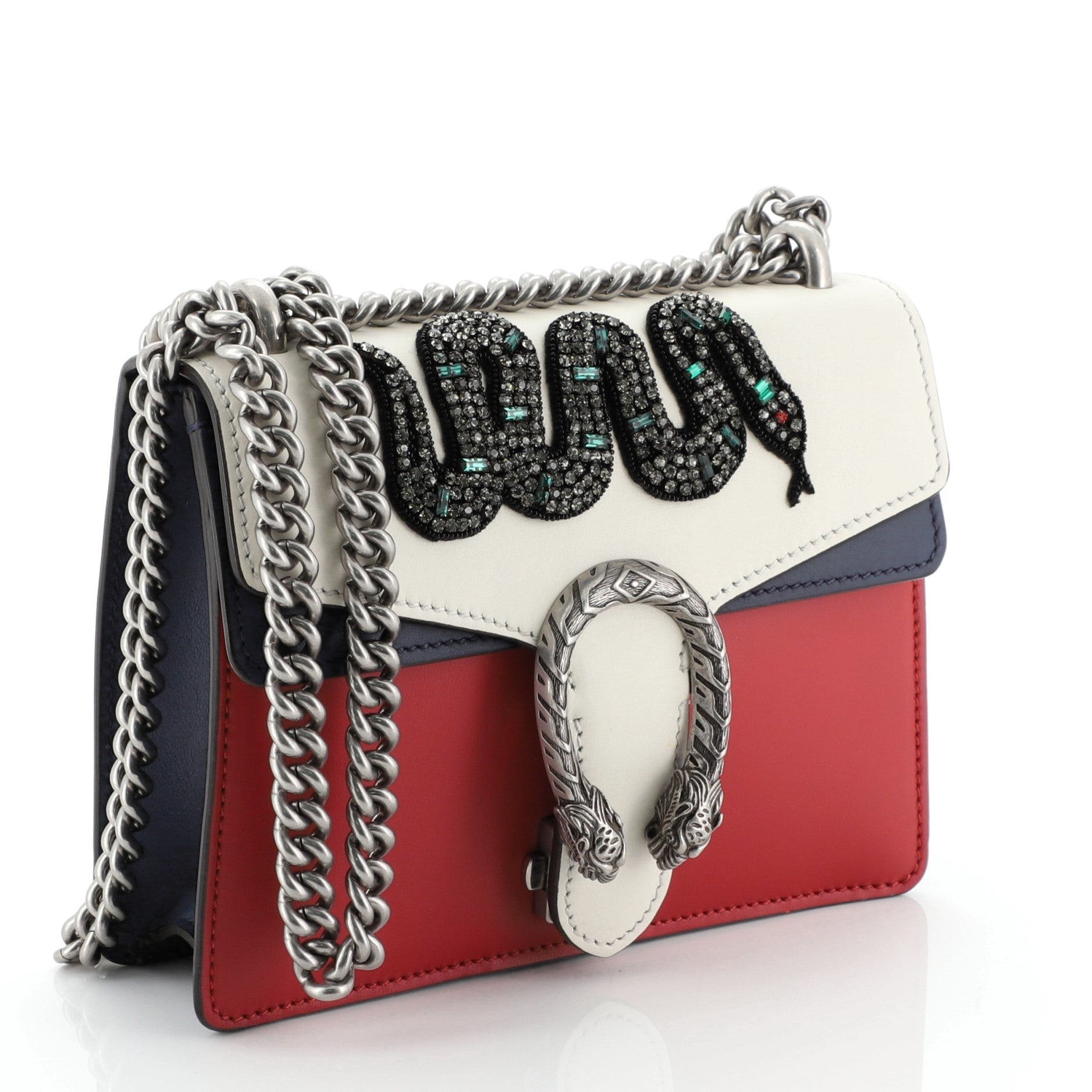 Dionysus Bag Embellished Leather Mini