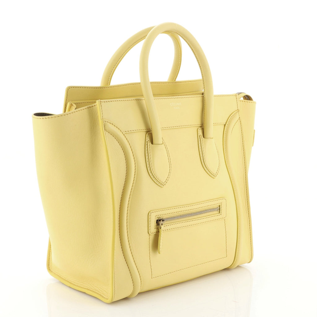 Luggage Handbag Smooth Leather Mini