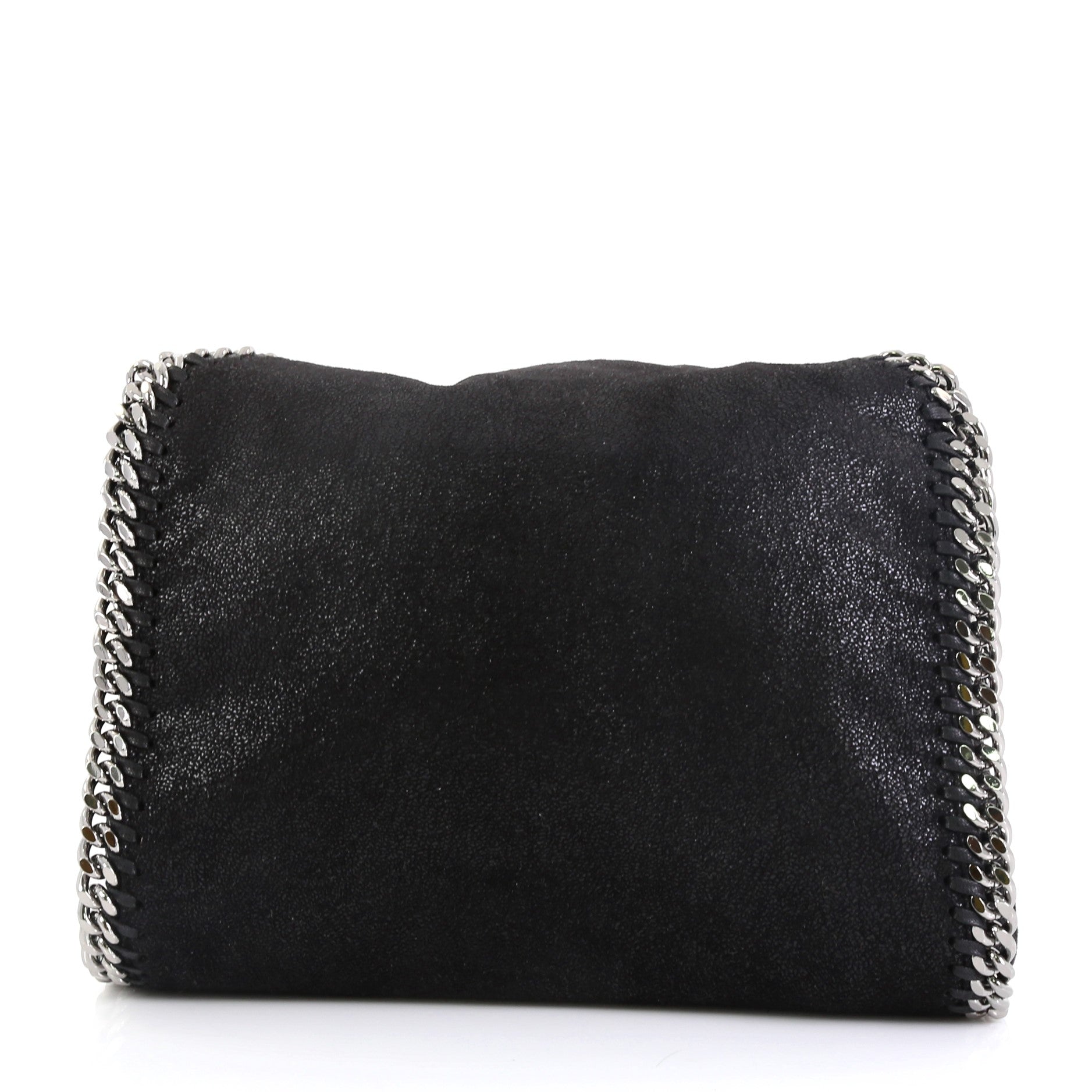 Falabella Fold Over Crossbody Bag Shaggy Deer Mini