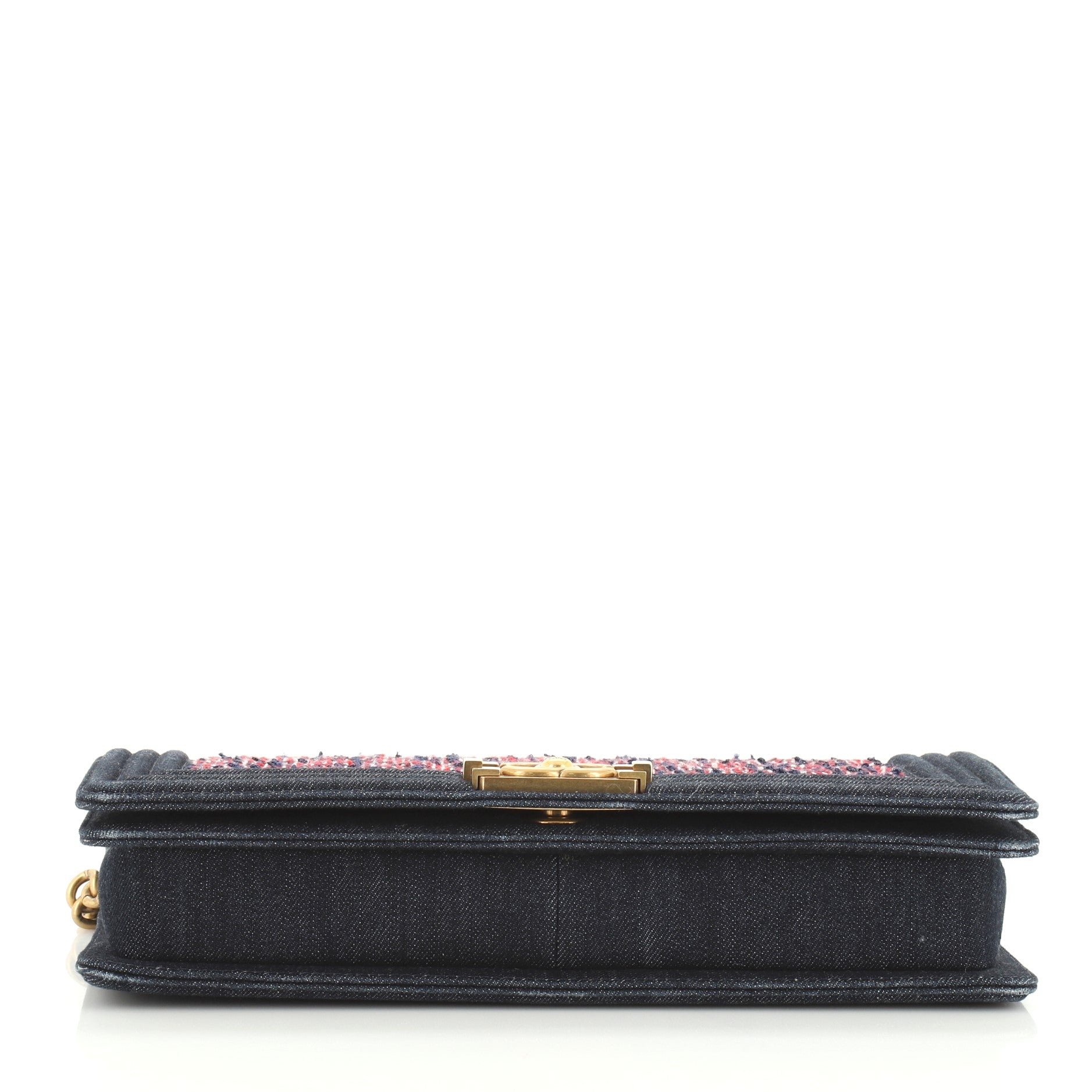 Boy Clutch Shoulder Bag Tweed Medium