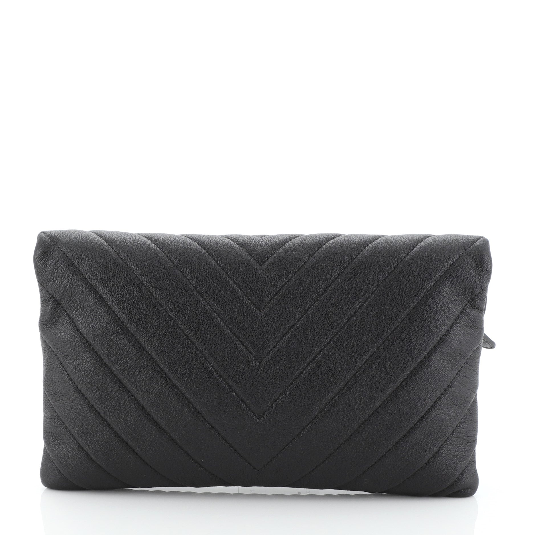 Beauty CC Clutch Chevron Calfskin